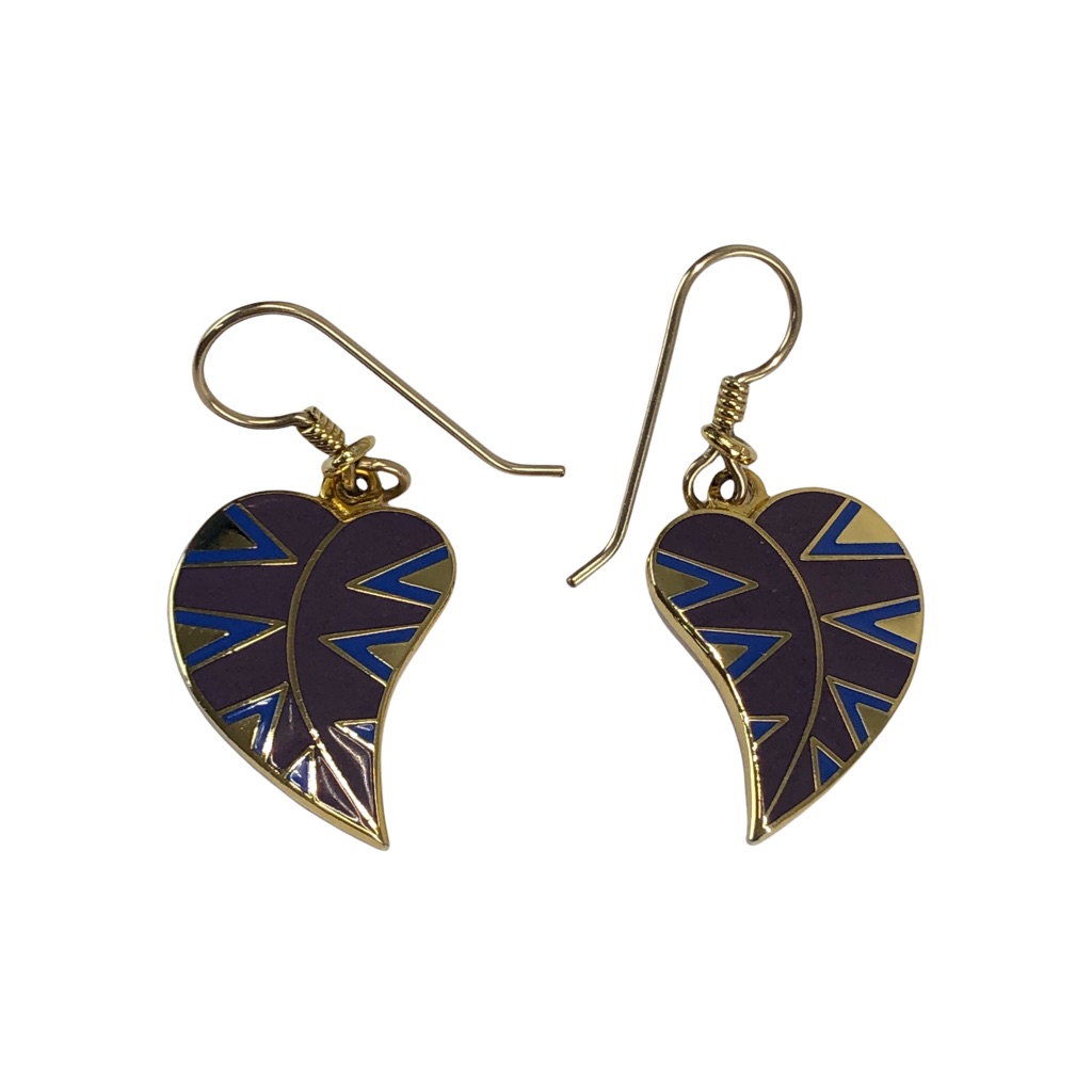 Vintage Laurel Burch Petite Petal Pierced Earrings 35$